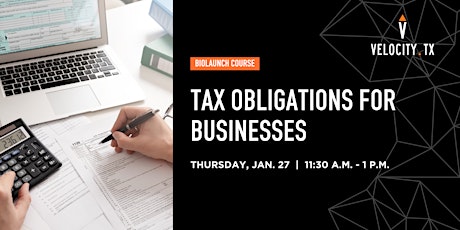 BioLaunch Course: Tax Obligations for Businesses tickets