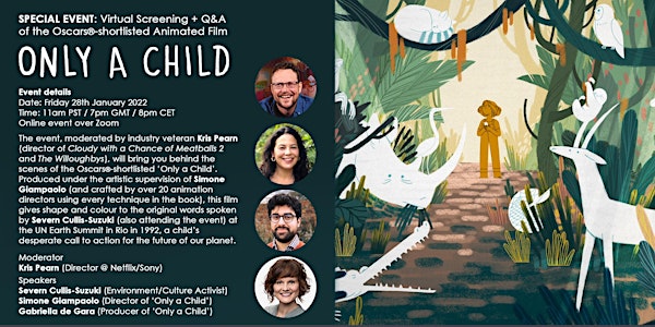 Special Event with Oscar contender film - Only A Child