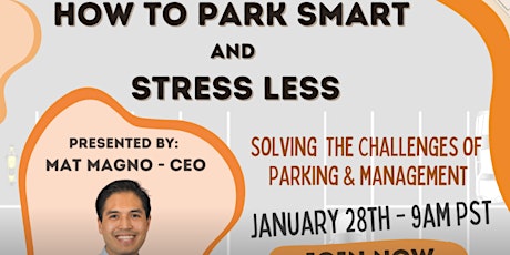 How to PARK SMART and STRESS LESS (for Universities & Colleges) tickets