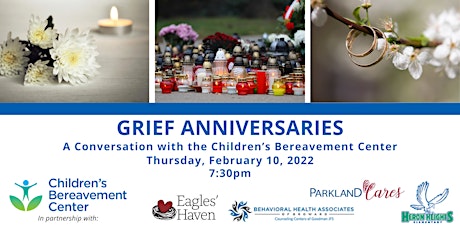 Grief Anniversaries: A Conversation with CBC  2/10/22 tickets