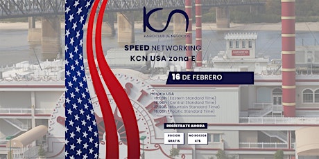 KCN Speed Networking Online USA - 16 de febrero entradas