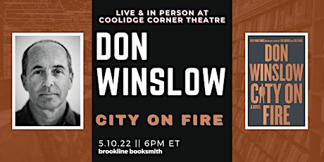 Live with Brookline Booksmith! Don Winslow: City on Fire tickets