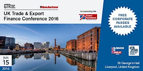 UK Trade & Export Finance Conference 2016 primary image