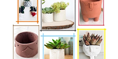 Air Dry Clay Planter Workshop tickets