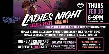 Ladies Night / Garage Party tickets