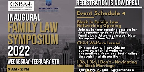 GSBA & MBBA's 1st Annual  Family Law Symposium tickets