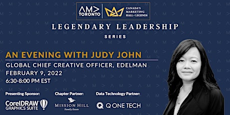 Legendary Leadership Series: Judy John tickets