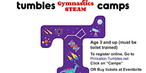 Tumbles Gymnastics STEAM Summer Camp - Age 3+