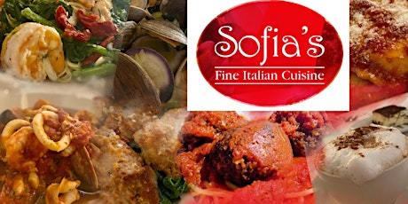 Valentine’s Weekend 2022 Fine  Dining at Sofia’s Italian Restaurant