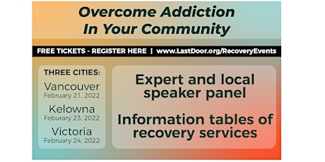 Recovery Pathways, Overcoming Addiction - Kelowna tickets