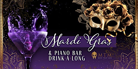 Mardi Gras Mixology Class w/ Piano Bar Drink-A-Long tickets