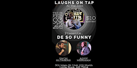 Laughs On Tap at The Joint tickets