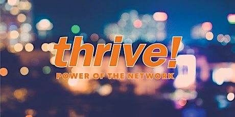 Thrive! 2016: Power of the Network primary image