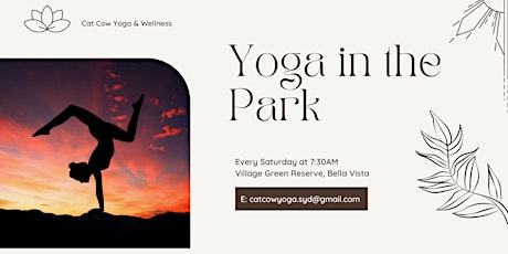 Yoga in the Park - Bella Vista tickets