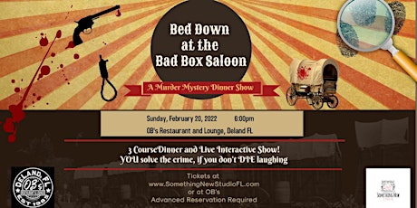 Bed Down at the Bad Box Saloon - An Interactive Murder Mystery Dinner Event tickets