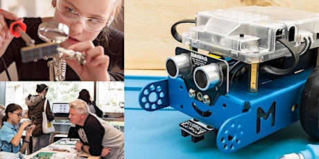 Workshop: Build & Block Code an mBot robot to keep! Seniors, Adults + Kids. tickets