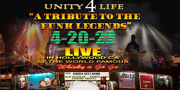 Unity 4 Life Tribute To The Funk Legends Fundraiser