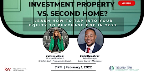 Investment Property vs. Second Home? Equity &  Wealth Building Seminar tickets