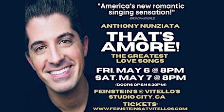 ANTHONY NUNZIATA - THAT'S AMORE! tickets
