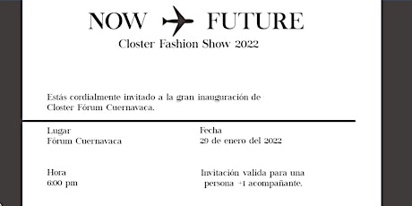 Closter Fashion Show boletos