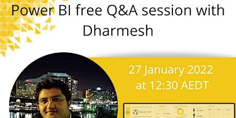 Free Power BI Q&A session with Agile Analytics Tickets