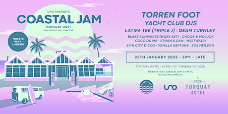 Coastal Jam 2022 — Torquay [Public Holiday Eve] tickets