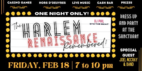 The Harlem Renaissance Remembered tickets