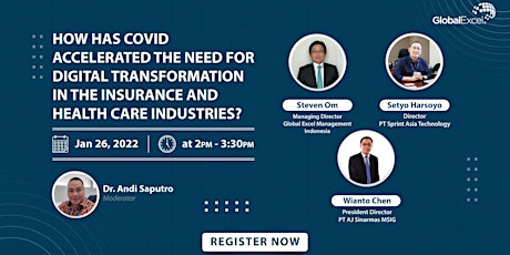 Digital transformation in the insurance & healthcare industries tickets