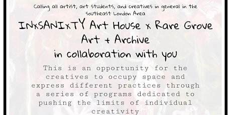 Copy of Art House x Rare Groove Art +Archive tickets
