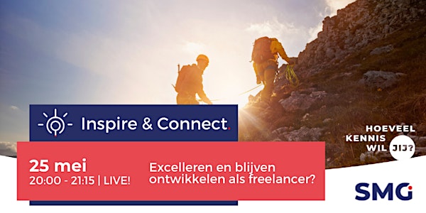 Inspire & Connect LIVE | 25 mei | Excelleren als freelancer