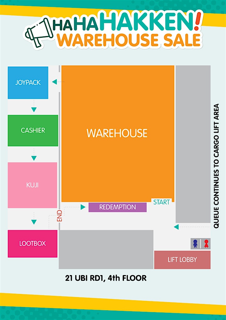 HaHaHakken! Warehouse Sale [4-6 Feb 2022] image