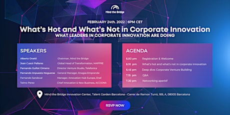 What’s hot and what’s not in corporate innovation entradas