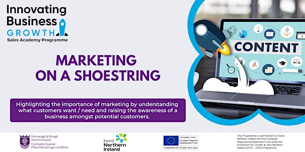 Marketing on a Shoestring - Sales Academy Workshop