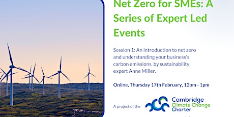 An Introduction to Net Zero & Understanding Your Carbon Emissions for SMEs tickets