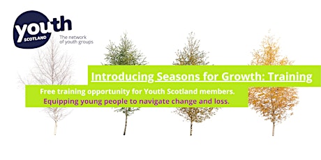 Seasons for Growth:  Children & Young People's Prog. - 26th & 27th Feb 2022 tickets