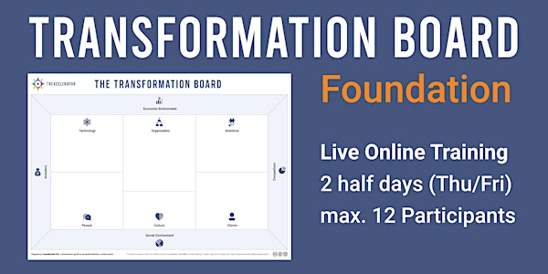 Transformation Board - Foundation Training (English)