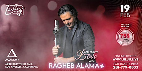 Nightlife Social Dance Party with Ragheb Alama in Los Angeles, CA tickets