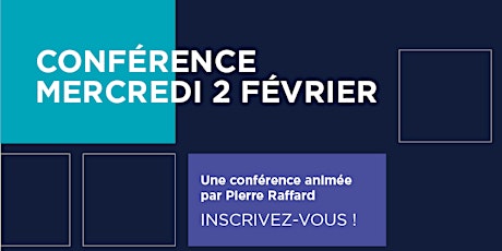 Conférence de Pierre Raffard billets