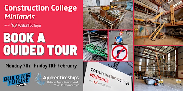 Book a guided tour - Construction College Midlands
