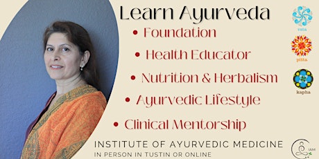 Introduction To Ayurveda & Programs At IAM billets
