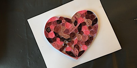 Beginners Paper Quilling Workshop to Create a Quilled Heart tickets