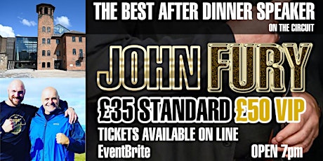 An Evening With John Fury tickets