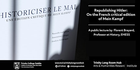 TLRH | Republishing Hitler: On the French critical edition of Mein Kampf tickets