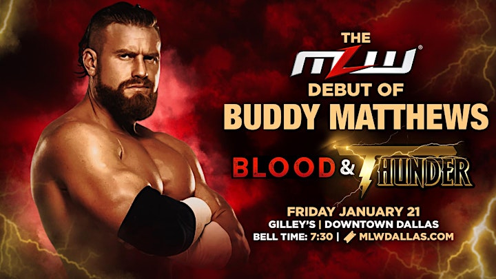 MLW: Blood & Thunder (Major League Wrestling  TV Taping) image