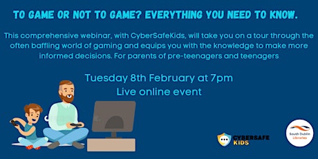 To Game or Not to Game?  Everything parents need to know. tickets