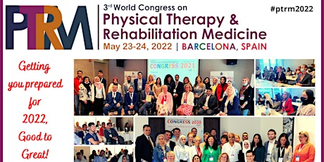 3rd World Congress on Physical Therapy and Rehabilitation Medicine entradas
