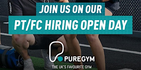 Personal Trainer/Fitness Coach - Hiring Open Day - PureGym Bracknell tickets