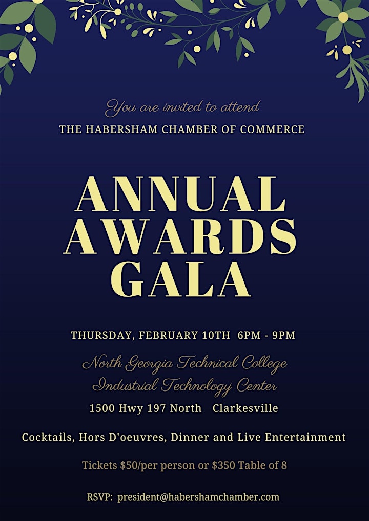 
		Habersham Chamber Annual Awards Gala image
