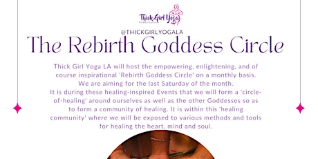 TGYLA Presents 'The Rebirth Goddess Circle' Shifting Into 5th Gear tickets