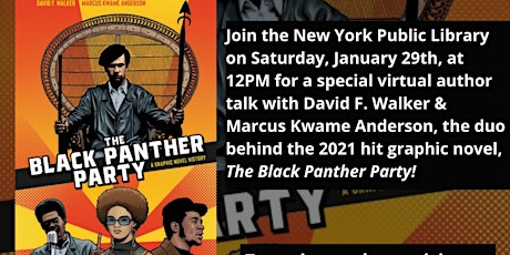 NYPL Best Comics: David Walker & Marcus  Anderson (The Black Panther Party) tickets